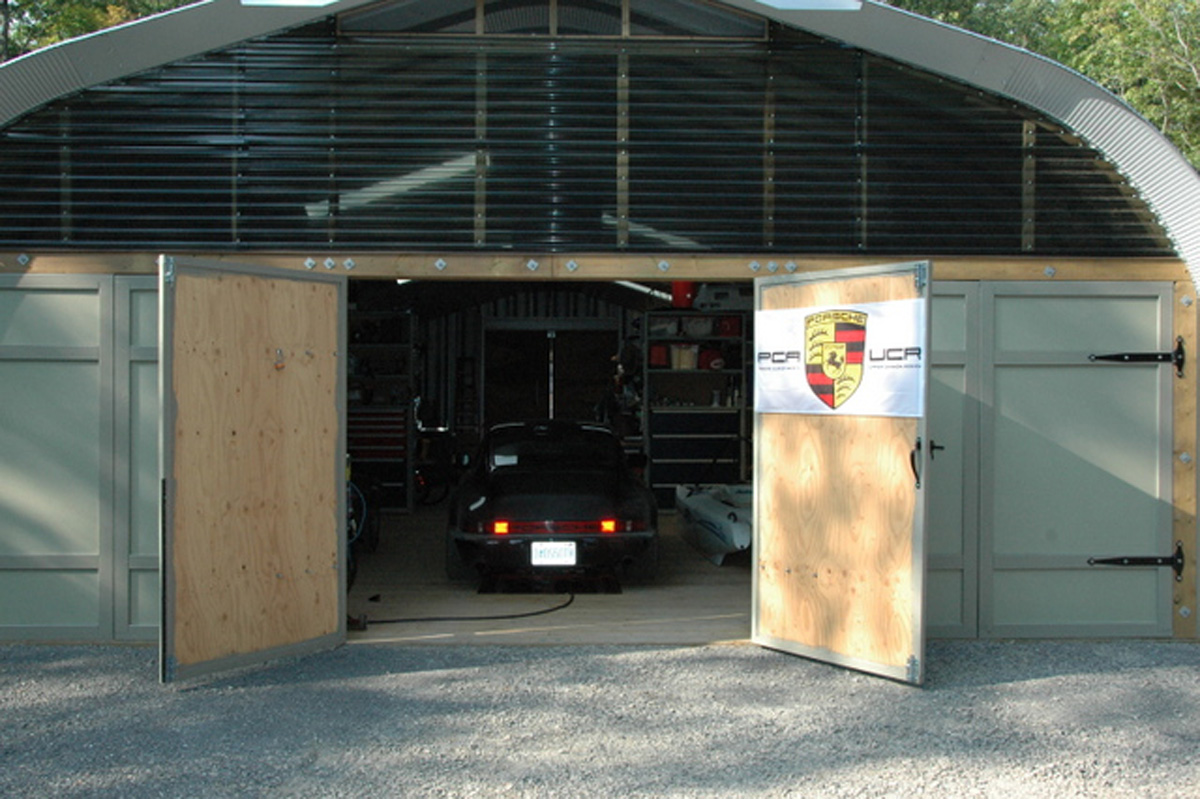 Alpine interior view with Porche