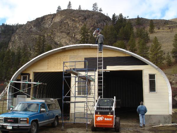S-Series construction with custom endwall