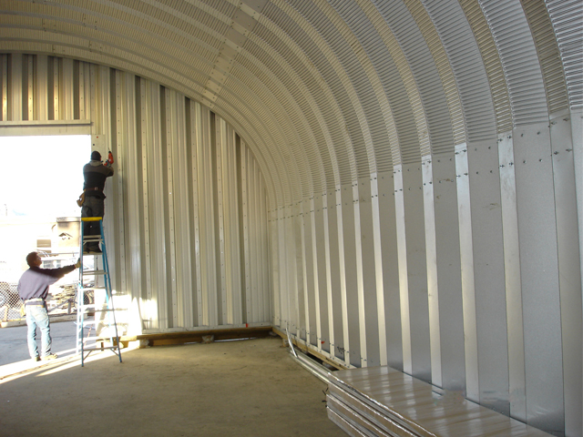 S-Series construction interior endwall