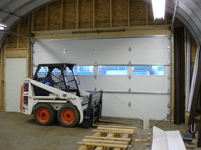 S-Series interior with forklift