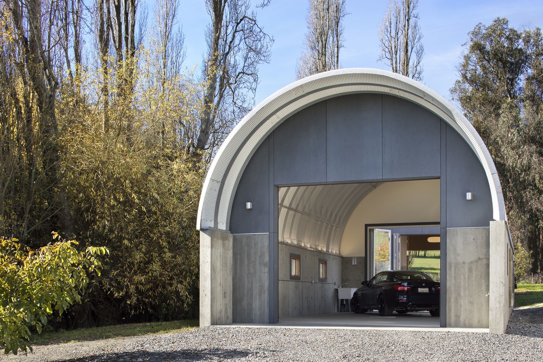 Custom building garage