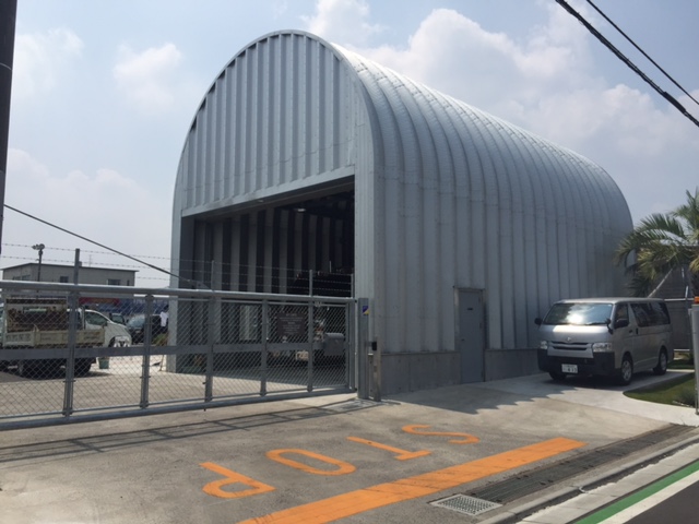 Extra tall S-Series entrance for equipment storage