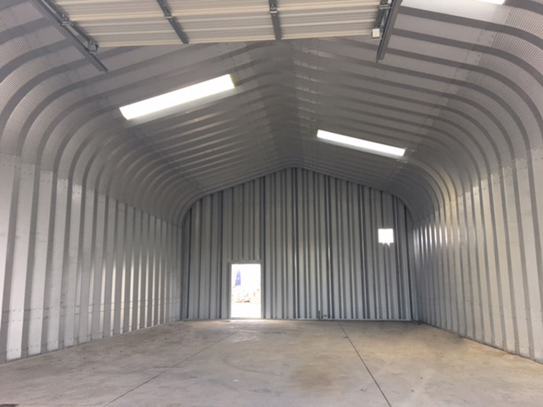 Tall Econospan warehouse interior