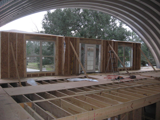 S-Series house interior framing