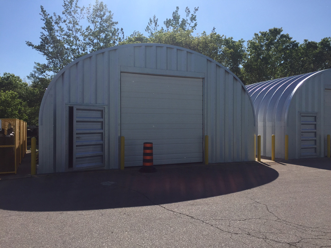 S-Series industrial storage buildings front view
