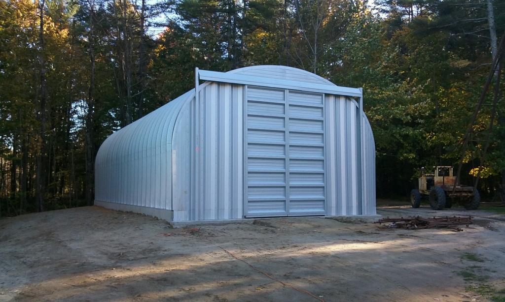 S-Series garage with sliding doors