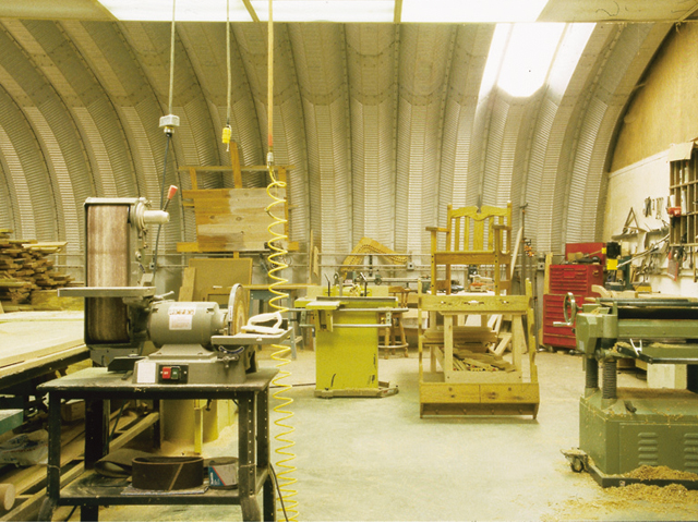 S-Series interior commercial workshop