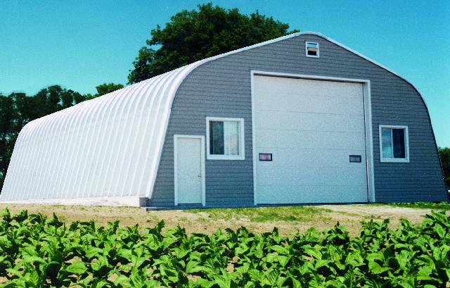 Alpine garage on a farm
