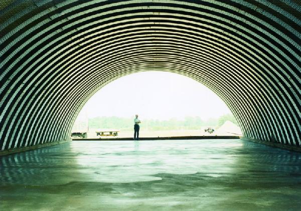 Arch interior no endwalls