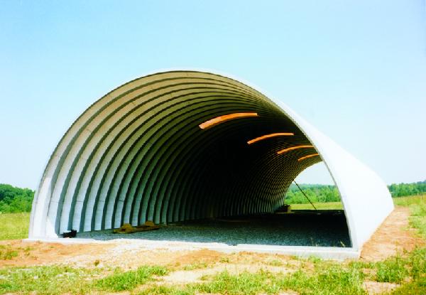 Arch storage no endwalls