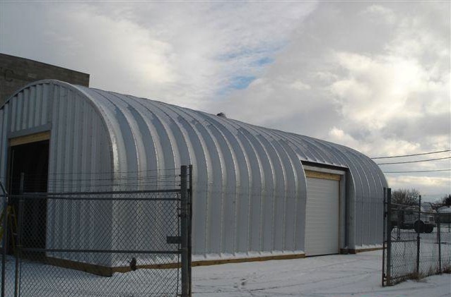 S-Series manufacturing building with side loading area