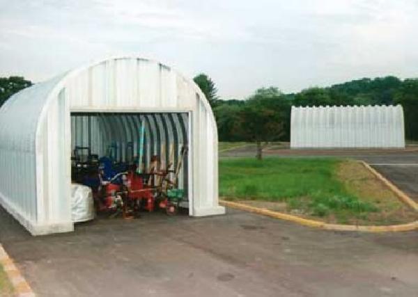 Mini building equipment storage