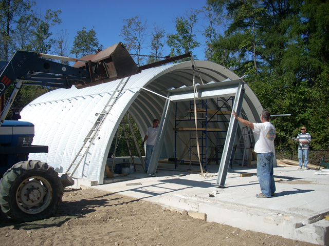 Arch building construction