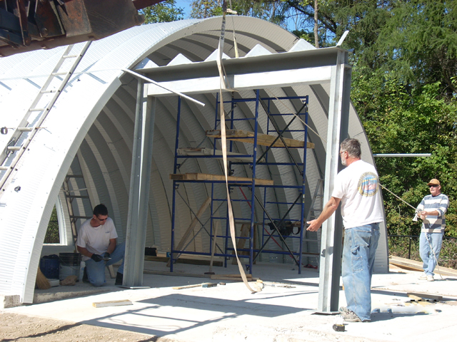 Arch building construction