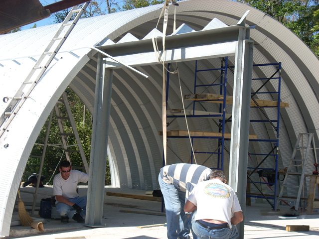 Arch building construction