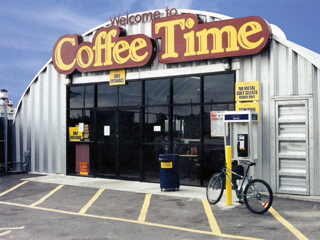 S-Series building used as a coffee shop